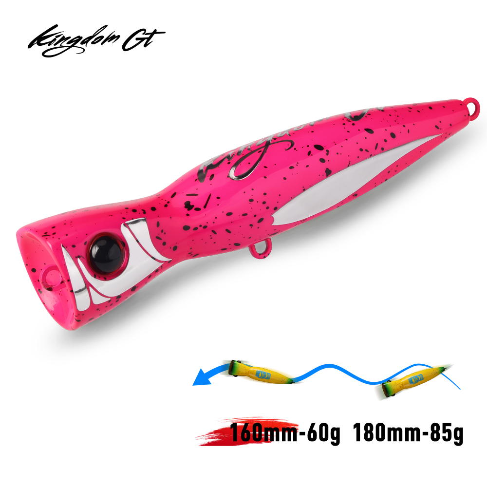 Fishing Lure Buzzbait - Umpan Pancing Kingdom GT Topwater Popper