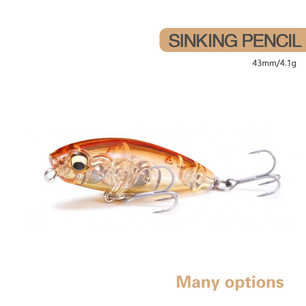 4.3Cm 4.1G Umpan Pancing Mini  - Fishing Lure Jerkbait ulasan dan harga